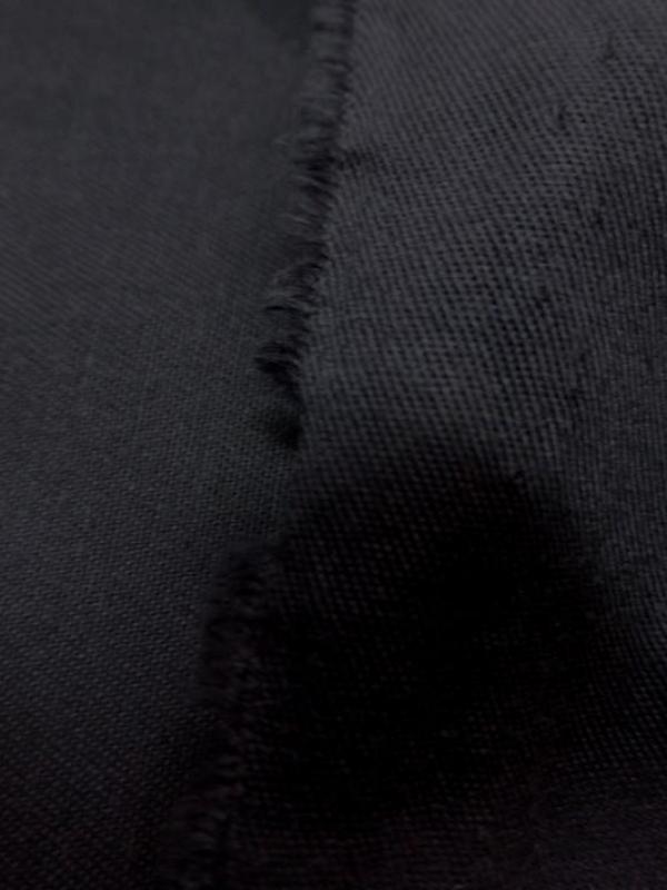 Gabardine coton très fine bleu foncé