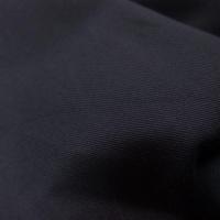 Gabardine coton très fine bleu foncé