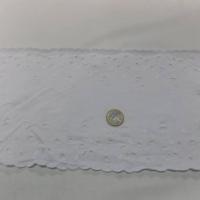 galon de jersey coton broderies anglaise en 13 cm pas cher
