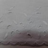 galon de jersey coton broderies anglaise en 13 cm sur Marseille