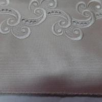 achat galon de jersey polyester brodé ton beige doré