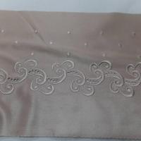vente de galon de jersey polyester brodé ton beige doré a Marseille