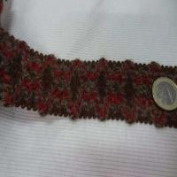 Galon de laine ton marron en 4 5 cm7