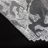 Galon de resille dentelle blanche brode4