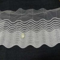 Galon de resille dentelle blanche en 21cm