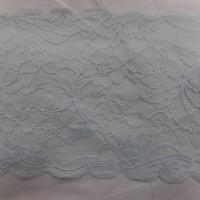Galon de resille dentelle bleu ciel en 18 cm