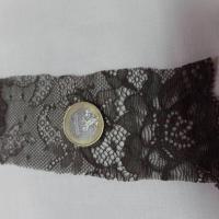 Galon de resille dentelle marron en 13 cm 1