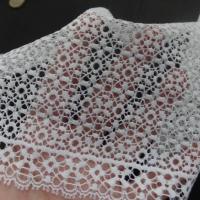 Galon de resille faconne blanche en 16 cm7