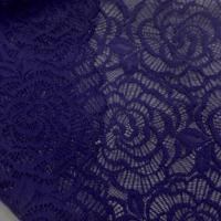 galon de résille façonné bleu indigo pas cher en 22 cm