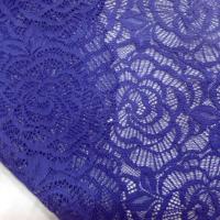 galon de résille façonné bleu indigo