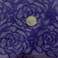 vente de galon de résille façonné bleu indigo