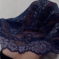 Galon de resille faconne ton bleu fonce3