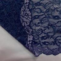 galon de résille façonné ton bleu foncé en 20 cm