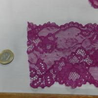 galon de résille façonné ton fuchsia en 10 cm