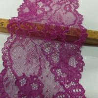 galon de résille façonné ton fuchsia en 10 cm