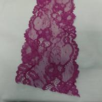galon de résille façonné ton fuchsia en 10 cm