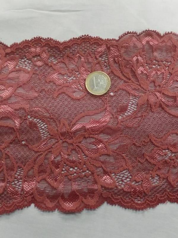 galon de résille façonné ton ocre rose en 15cm a Marseille