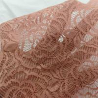 vente de galon de résille façonné ton rose saumon en 22cm
