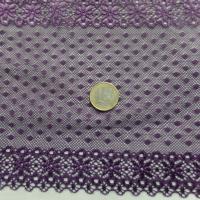 galon de résille façonné ton violet en 16 cm pas cher