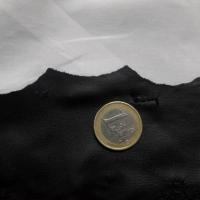 galon de simili cuir noir brodé pas cher  en 18cm