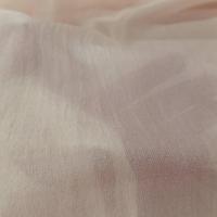 Gaze de soie beige rose clair0
