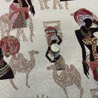 Gobelin jacquard femme africaine 3