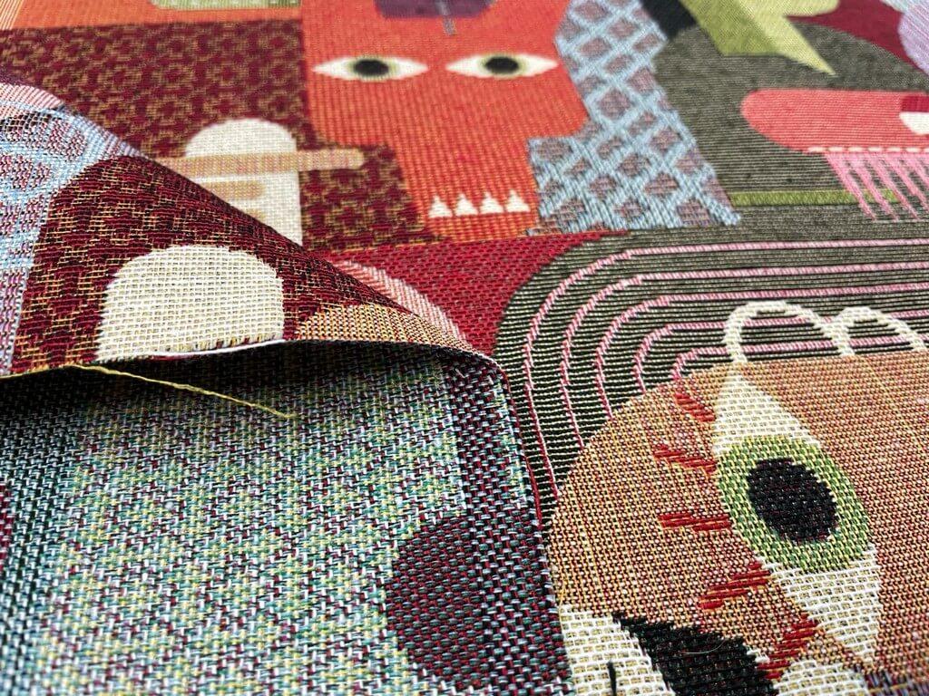 Gobelin jacquard style picasso2