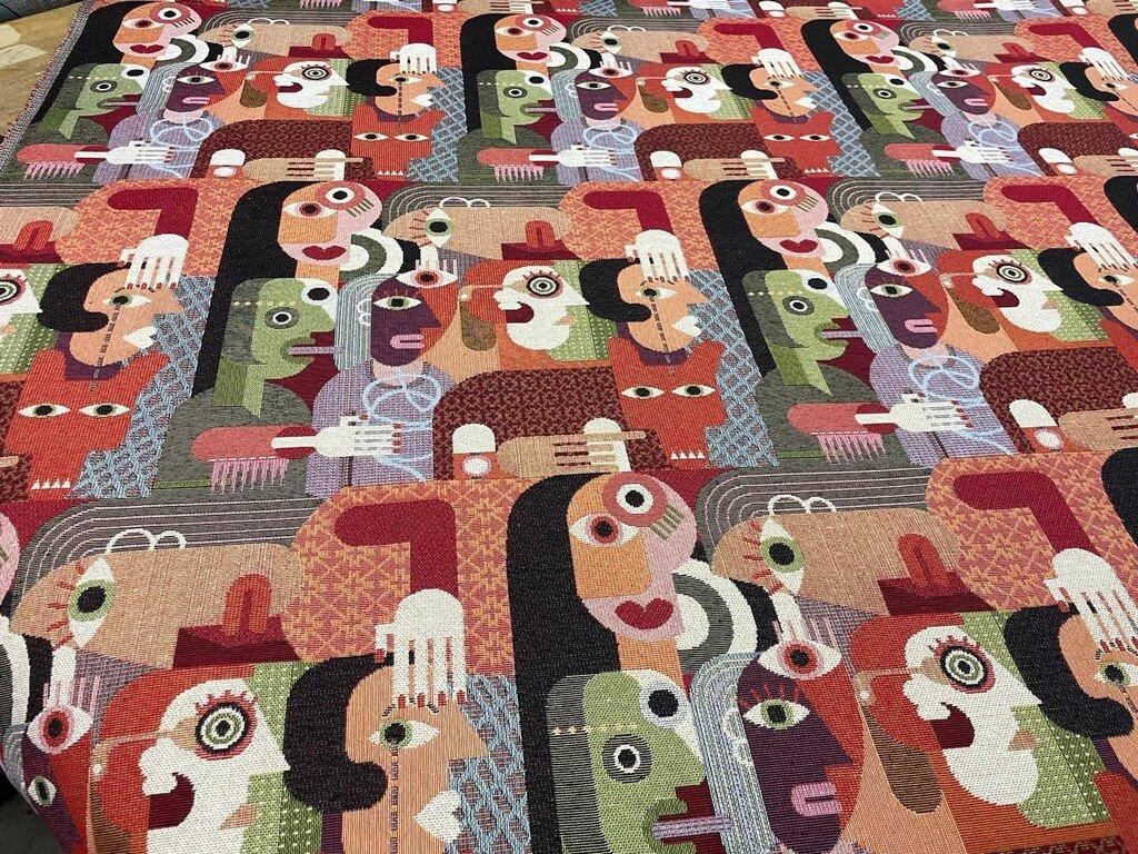 Gobelin jacquard style picasso4