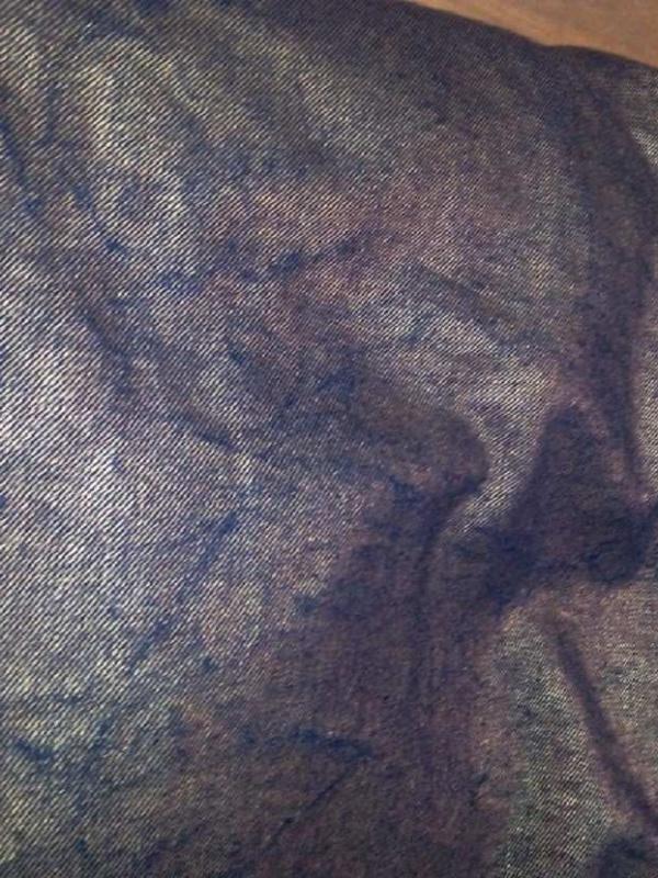 Jean extensible lycra dore