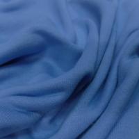 Jersey bien epais bleu en 2m de large