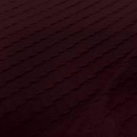 tissu jersey coton façonné bordeaux en ligne