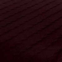vente de tissu jersey coton façonné bordeaux