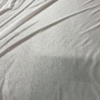 Jersey coton fin blanc cassé