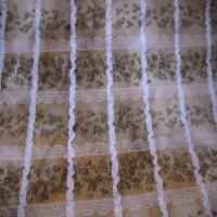Jersey coton imprime avec rajout de rubans3