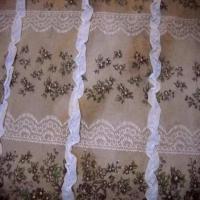 Jersey coton imprime avec rajout de rubans9
