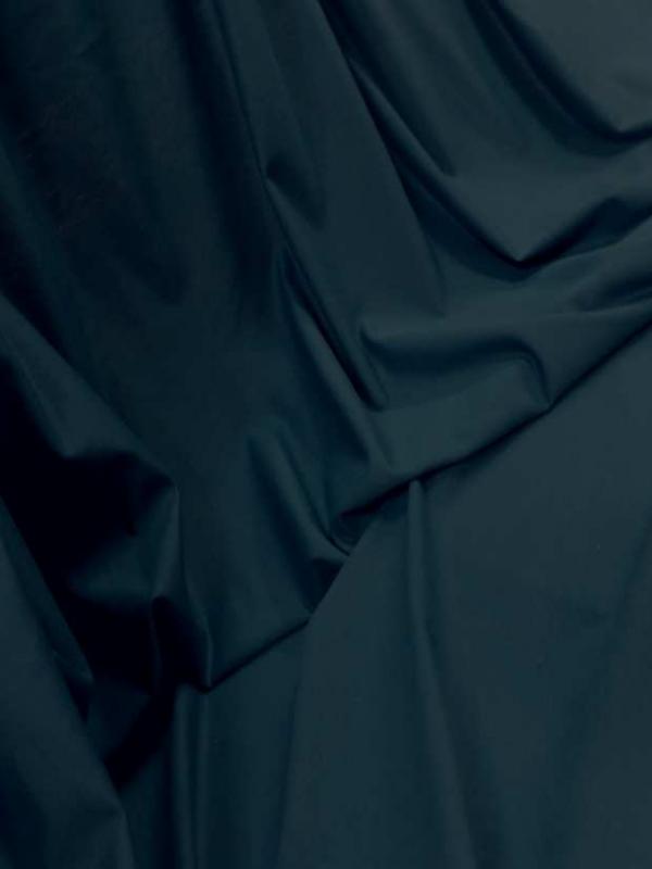 Jersey coton lycra bleu petrole