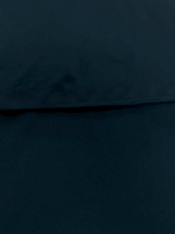 Jersey coton lycra bleu petrole