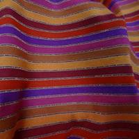 Jersey coton lycra lurex a rayures