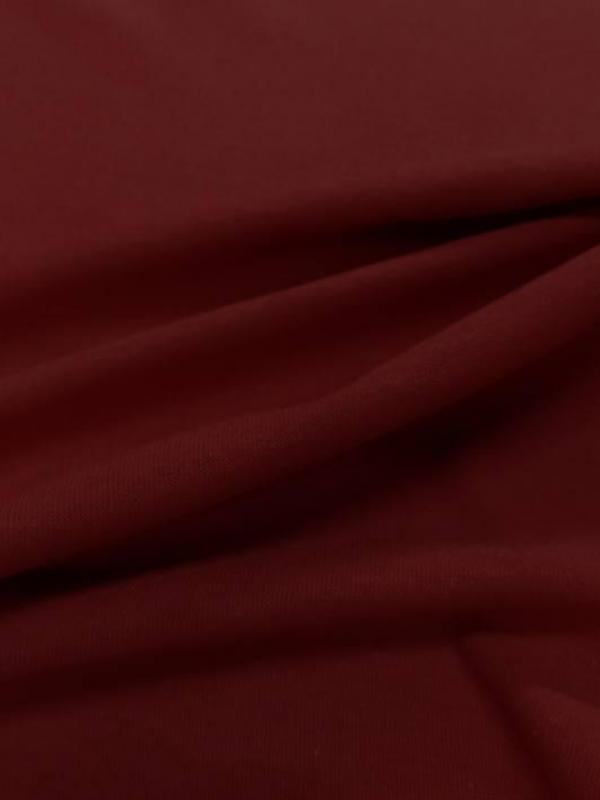 Jersey coton lycra ton rouge