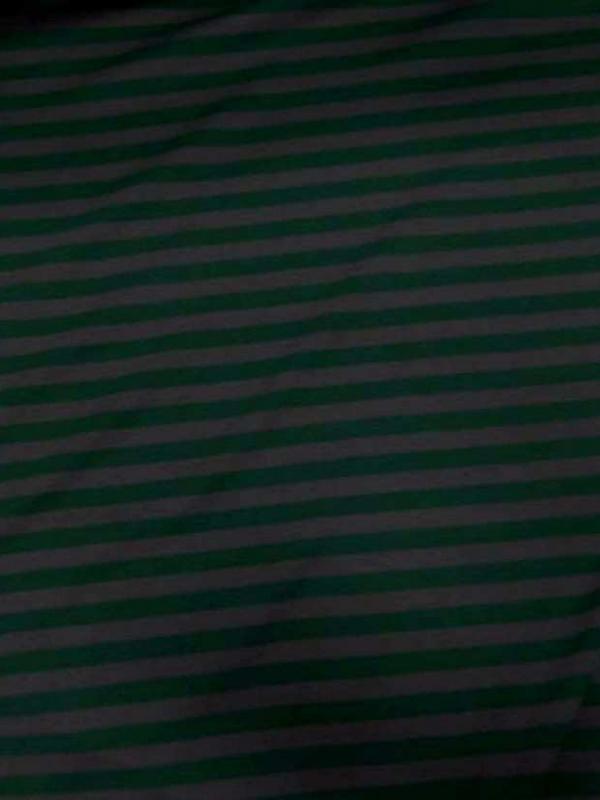 Jersey coton raye vert et gris08