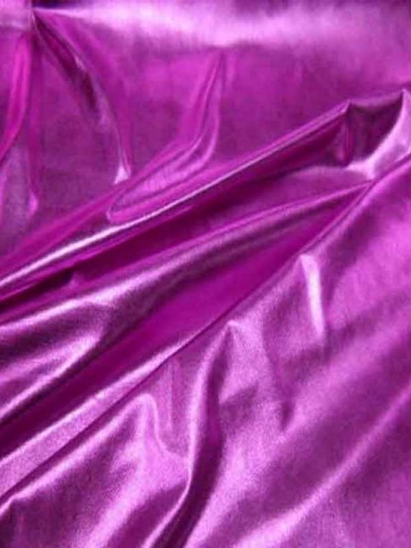 Jersey lame rose fuchsia