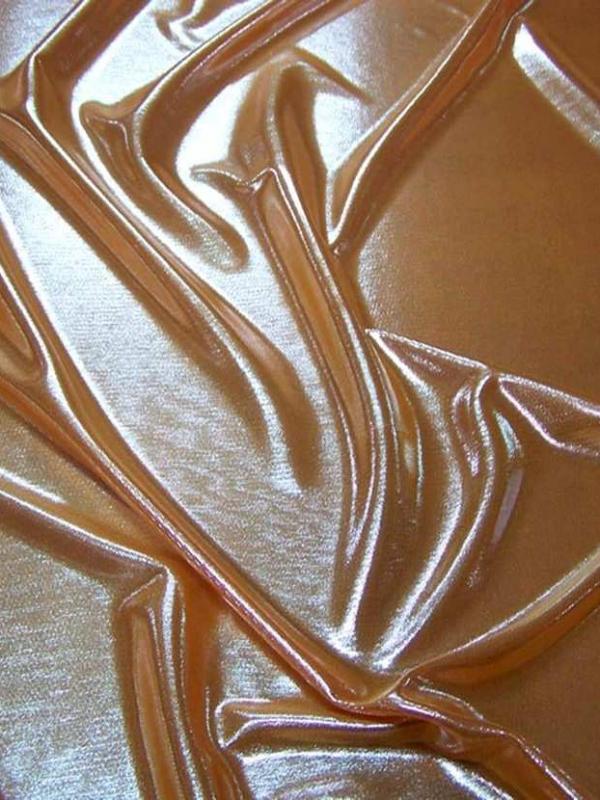 Jersey laser ton orange reflets blanc metal