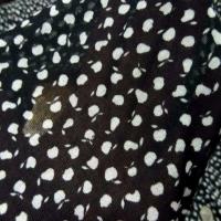 Jersey melange ton noir blanc imprime3