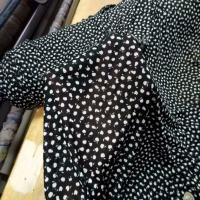 Jersey melange ton noir blanc imprime5