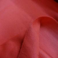 Jersey molleton pour jogging ton corail
