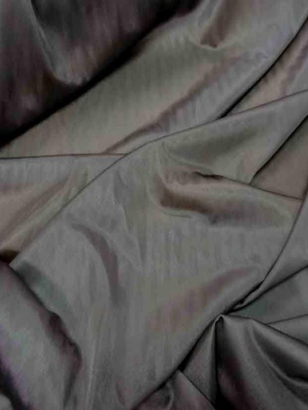 Jersey polyester fin gris taupe