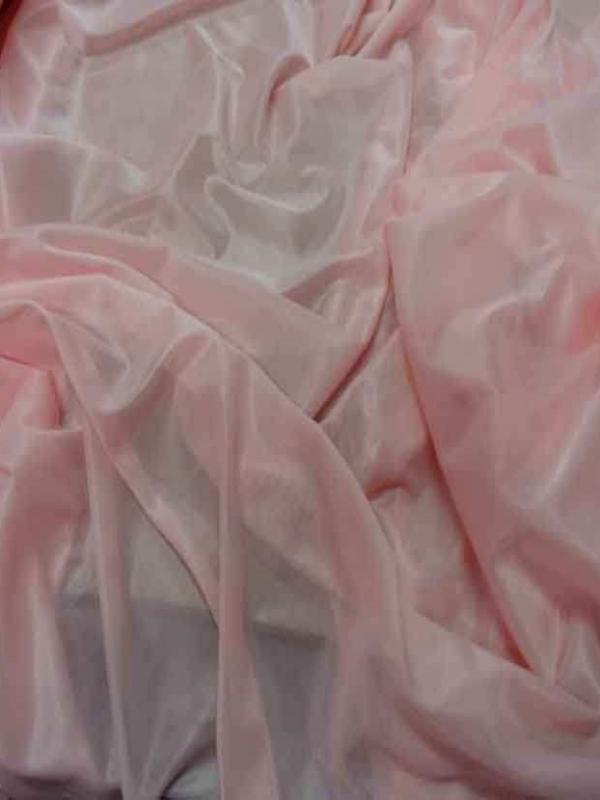 Jersey polyester rose clair legerement transparent4