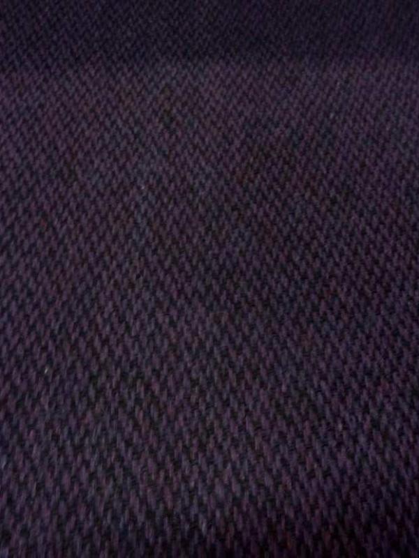 Lainage chine violet noir