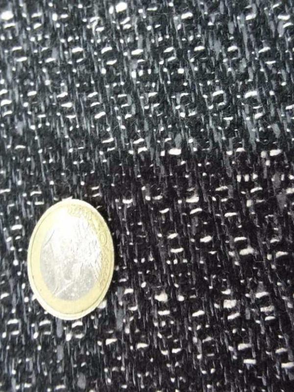 Lainage facon tweed noir blanc3