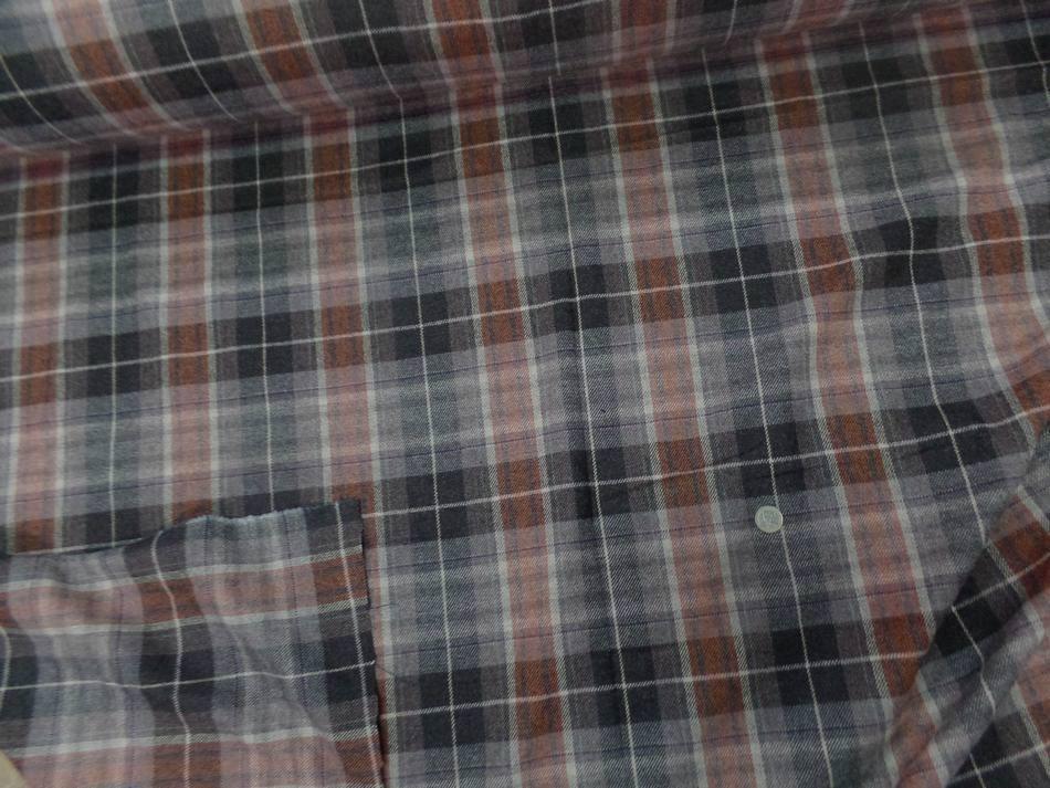 Lainage laiger a carreaux marron gris5 1